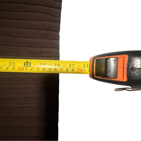 belldini XL Cardigan rhinestone zipper faux fur brown ribbed back and sleeves - Picture 14 of 14